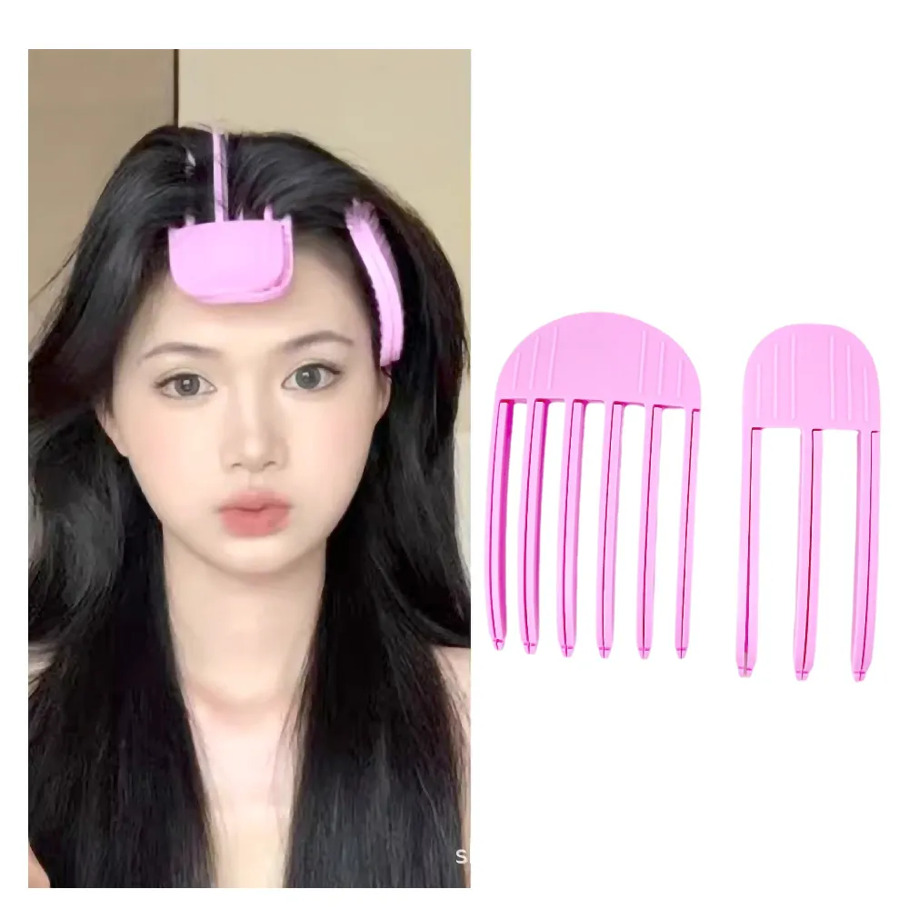 【快速定型】懶人髮根吹澎專用風塑梳組(無凹痕 自然蓬鬆 髮根墊片 瀏海髮捲 蓬鬆夾 定位 高顱頂神器)