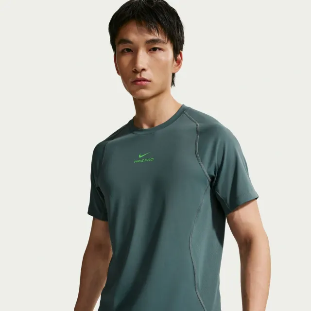 【NIKE 耐吉】AS M NP DF NPT SS TOP 男 短袖上衣 T恤 運動 快乾 綠(HV0410382)
