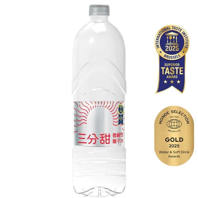 【NAYAQUA 耐雅格生技】三分甜 微鹼性離子水1480mlx12入/箱(官方直營)