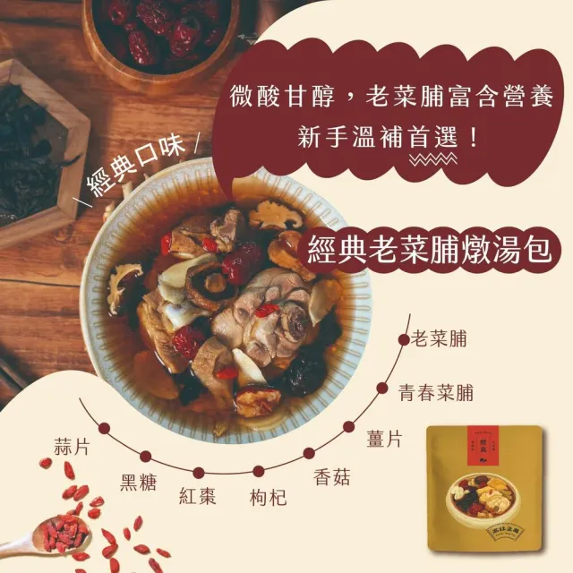 【高林孟鳳】老菜脯便利燉湯包(全台灣第一家老菜脯燉湯包)