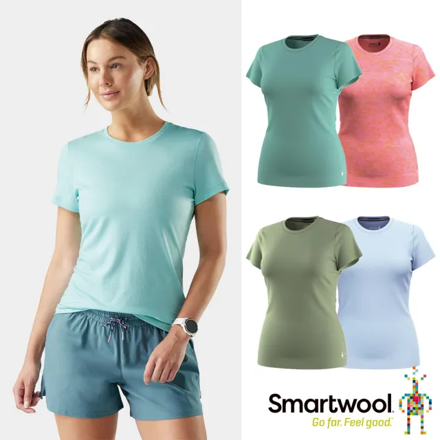 【SmartWool】男 女 All-season 美麗諾 羊毛 短袖 上衣(美麗諾羊毛衣 排汗衣 底層衣)