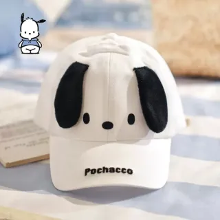【SANRIO 三麗鷗】正版授權夏季兒童立體造型透氣涼爽親膚防曬棒球帽凱蒂貓帕恰狗美樂蒂酷洛