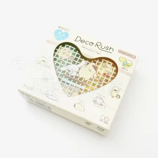 【PLUS 普樂士】《DECO RUSH 三麗鷗限定愛心盒花邊帶》