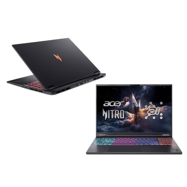 【Acer】送羅技電競鼠★16吋AMD RTX5070Ti 輕薄AI電競筆電(Nitro S/AN16S-61-R2N4/Ryzen AI 7-350/16G/512)