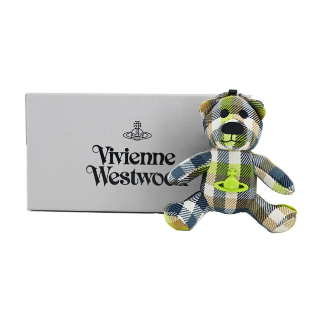 【Vivienne Westwood】Teddy Bear Keyring 經典立體泰迪熊鑰匙圈(多色選)