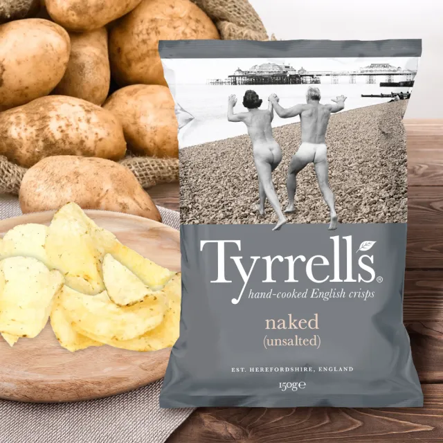 【Tyrrells】泰勒思英國洋芋片 無麩質 135g-150g/包x5包組 (任選口味)
