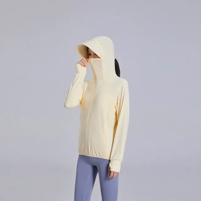 【米蘭精品】雙11現貨限搶 防曬外套速乾冰絲連帽外套(男女防曬衣9色74ce5)