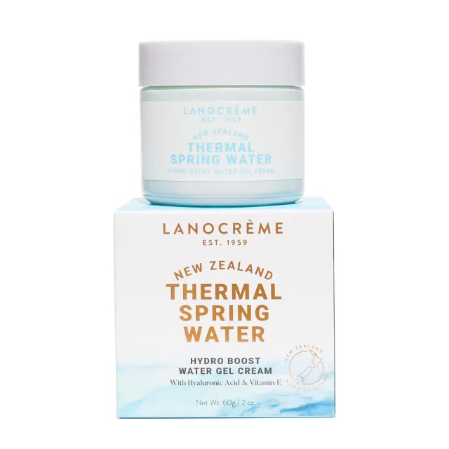 【Lanocreme】蘭儂-溫泉水保濕水凝霜X1瓶 (60g/瓶)