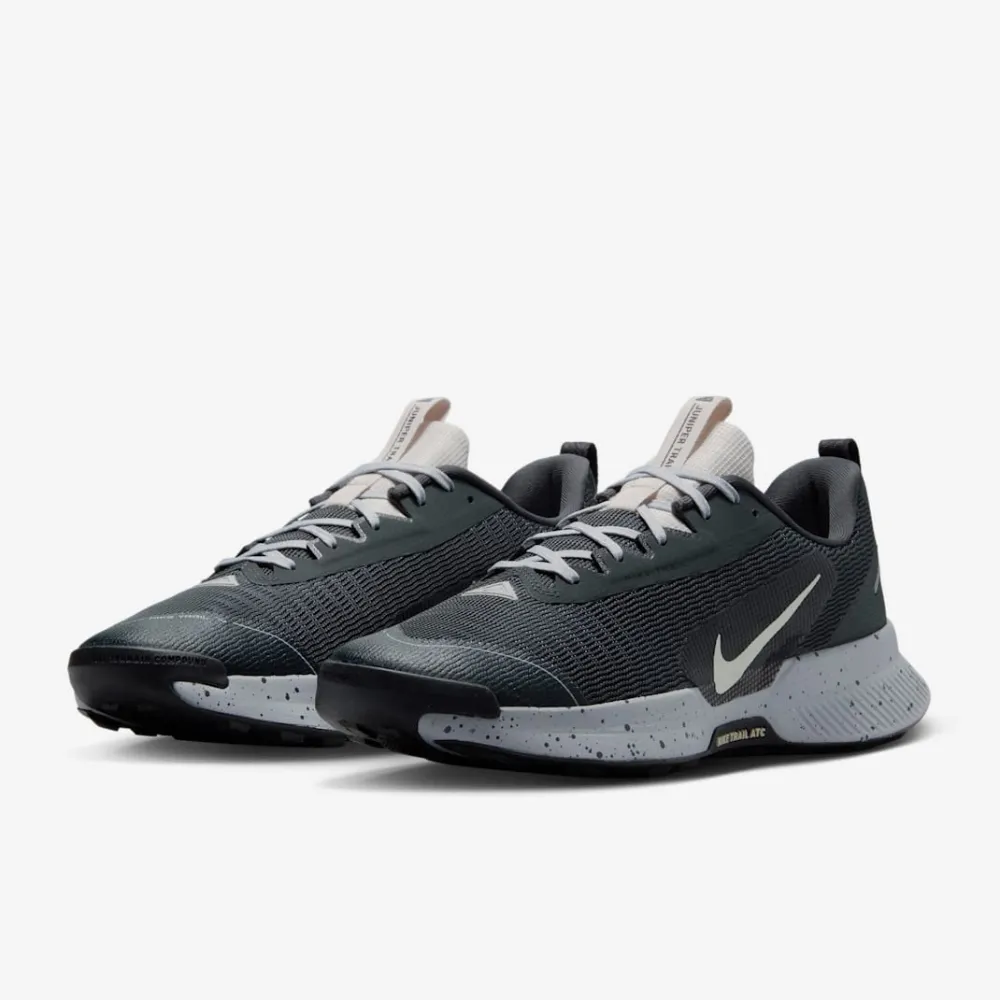 【NIKE 耐吉】越野鞋 慢跑鞋 男鞋 運動鞋 緩震 JUNIPER TRAIL 3 黑灰 FQ0904-003