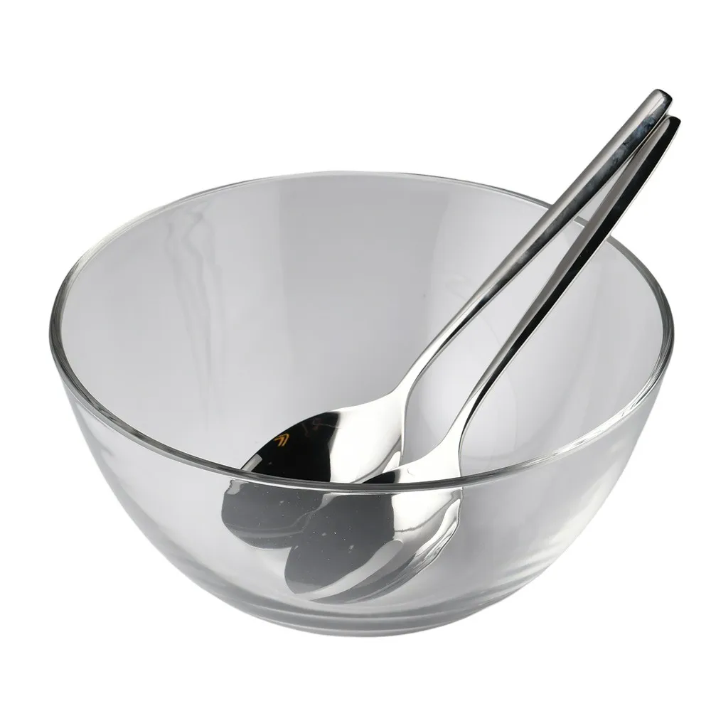 WMF 玻璃沙拉碗匙組 25cm(平輸品)