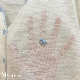 【my stere 我的時尚秘境】冰絲薄針織小馬開襟上衣 短袖 兩色可選 針織短袖 短袖開襟 冰絲上衣 冰絲短袖