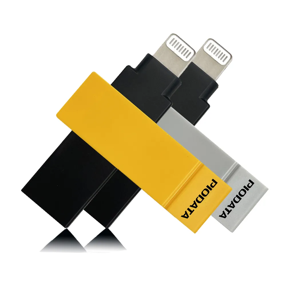 【PIODATA】iXflash Apple MFi認證USB3.2 Gen1 Type A/Lightning 256GB 撞色版隨身碟(備份碟、加密碟)