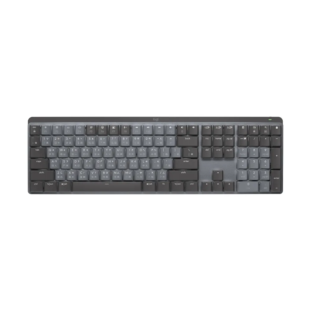 【Logitech 羅技】MX Mechanical 無線智能機械鍵盤(全尺寸)