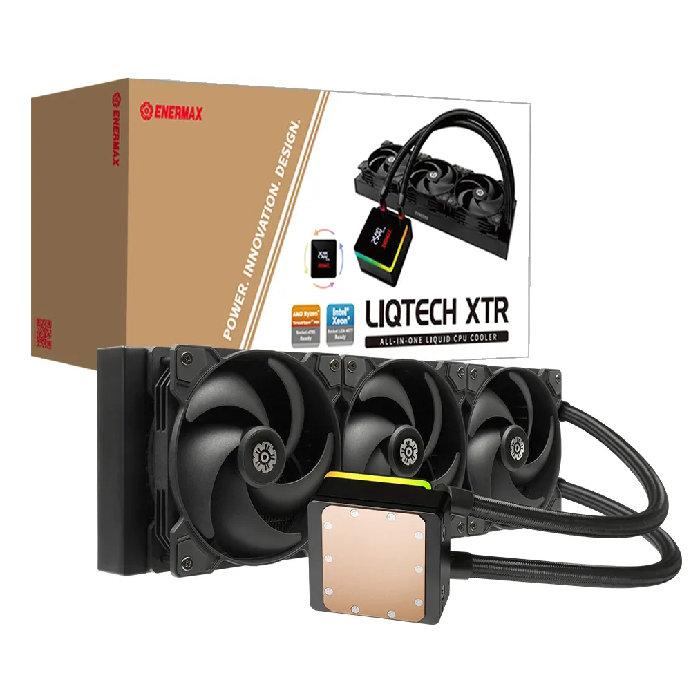 【ENERMAX】保銳科技LIQTECH XTR 360 ARGB CPU水冷散熱器(支援LGA4677. sTR5腳位)