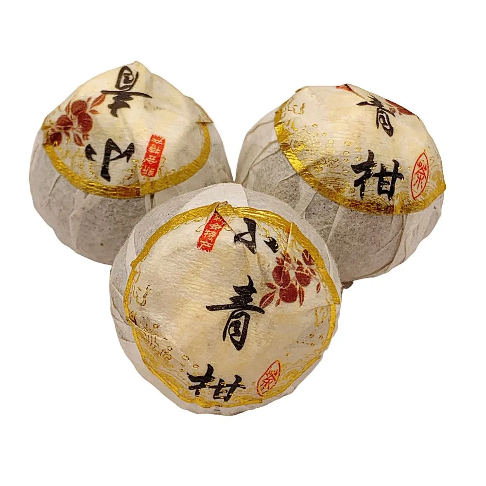 【藏古祥館】新會小青柑(熟茶 小餅茶 普洱 猛海 龍珠)