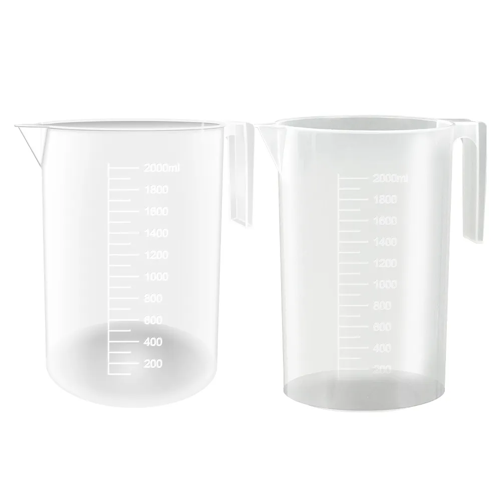 【Life工具】實驗器材 2000ml量筒 刻度量筒 科學實驗 130-PPC2000(耐熱120度 塑膠量筒)