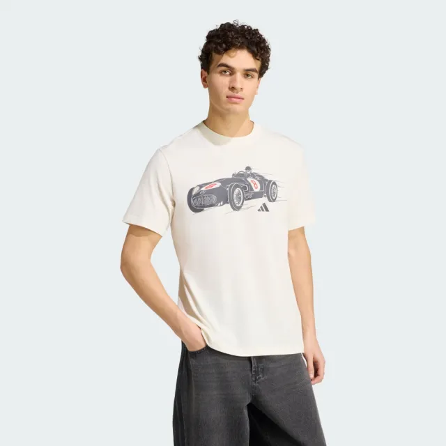 【adidas 愛迪達】MERCEDES - AMG PETRONAS FORMULA 1 TEAM 短袖上衣(KS2256 男款運動T恤 )