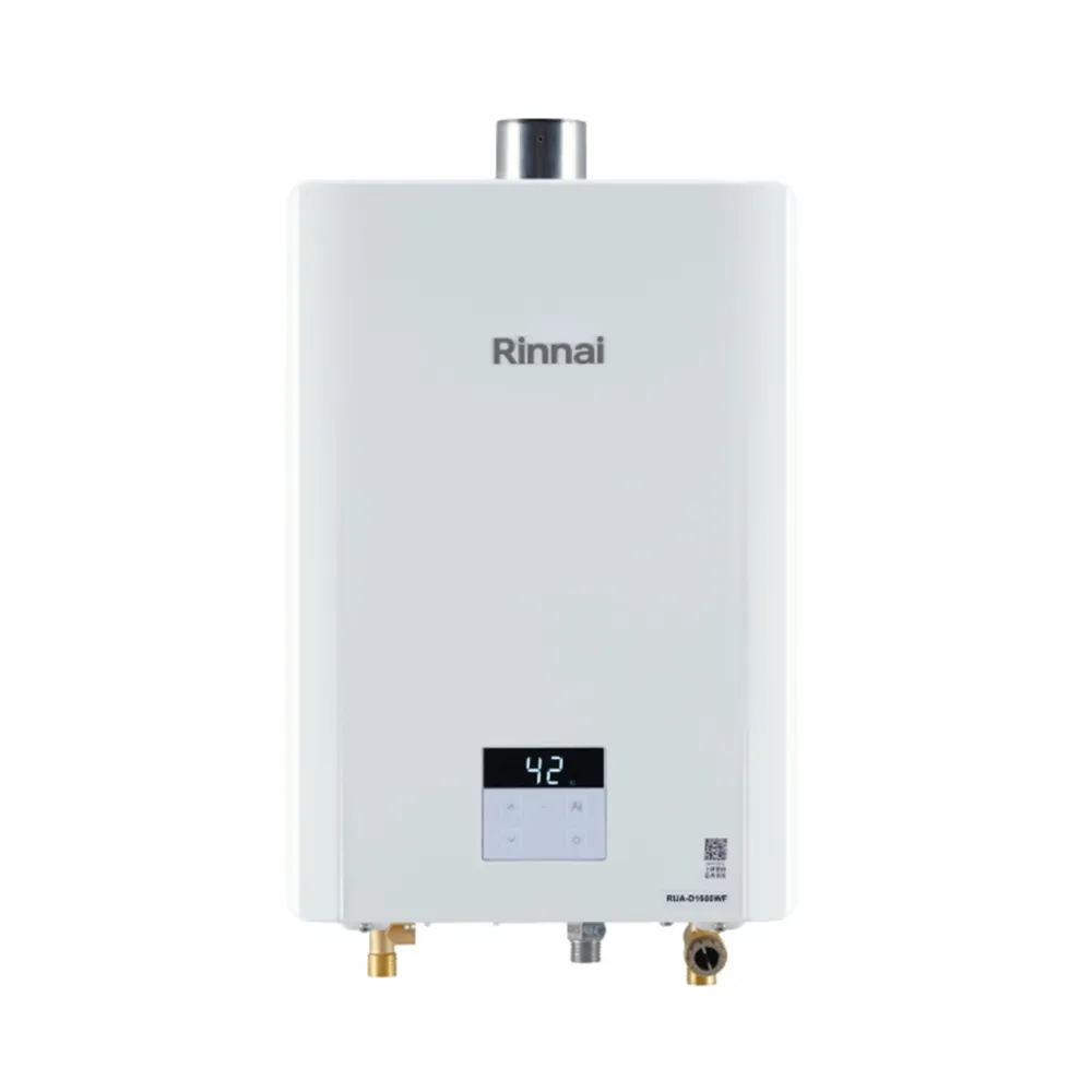 【林內】屋內型強制排氣熱水器 16L(RUA-D1600WF 基本安裝原廠保固)