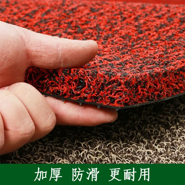 釘底絲圈防滑地墊 80*120CM 16mm加厚 耐髒 入戶門地墊 除塵刮沙 可裁剪