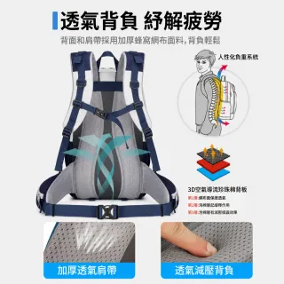 【Clook 鹿客家居】雙11 大容量登山包 後背包 大背包 旅行背包 大容量包包 雙肩包 防水後背包 戶