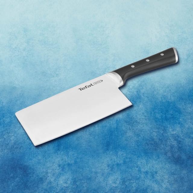 【Tefal 特福】冰鑄不鏽鋼系列中式菜刀/剁刀18CM