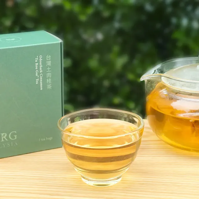 【ULYSIA】歐麗雅 台灣土肉桂茶3盒送3包(無咖啡因/零加糖) 台灣伴手禮 無糖茶 回甘 不苦澀 耐泡 熱泡冷泡