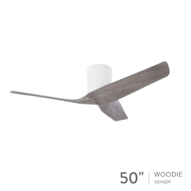 44吋 50吋 WOODIE 44HSDF 50HSDF 吊扇(白原木/氧化銅/白洗灰)