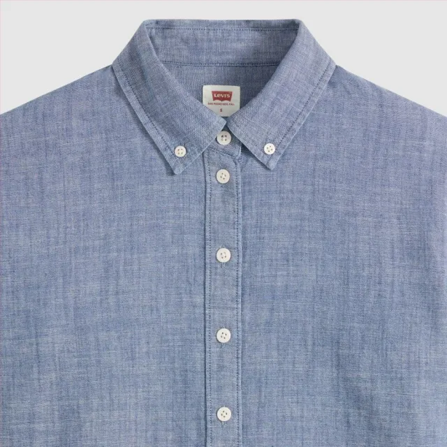 【LEVIS】Sullys 短版長袖襯衫 女生上衣 熱賣單品 0084X-0007