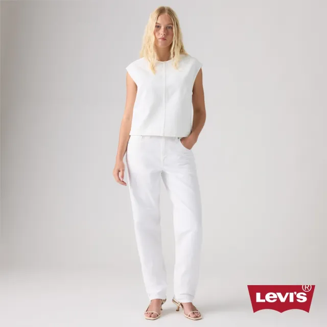 【LEVIS】Loose Taper 低腰寬鬆錐形牛仔褲 / 調節環巴黎扣 女生牛仔褲 人氣新品 0083N-0003