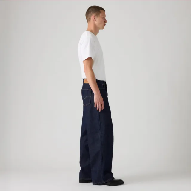 【LEVIS】Extra Baggy 牛仔寬褲 / 深藍 男生牛仔褲 熱賣單品 006IC-0011