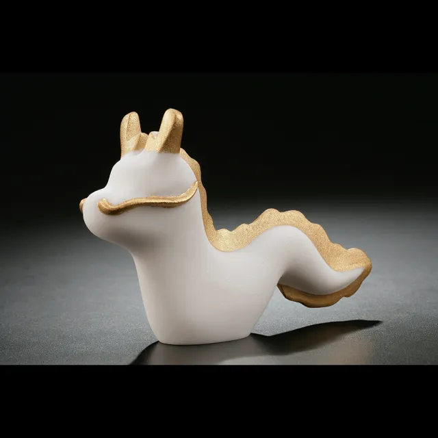 【Gallery Chuan 筌美術】盛世騰福 Flourishing blessing(石雕  送禮 藝品 藝術禮品 龍 12生肖)