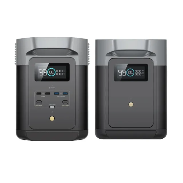 【ECOFLOW】DELTA 2 1800W戶外儲電設備 加 額外電池組合(儲能電源 防颱必備 停電神器)