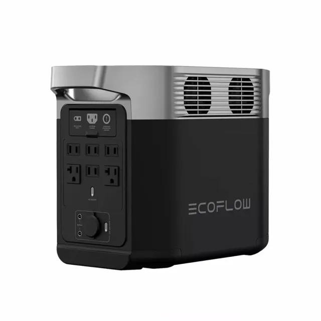 【ECOFLOW】DELTA 2 1800W戶外儲電設備 加 額外電池組合(儲能電源 防颱必備 停電神器)