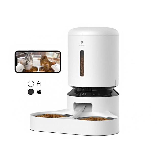 【PETLIBRO】膠囊寵物自動餵食器 視訊版 5L 雙碗(可無線 語音呼喚 定時定量 台灣總代理)