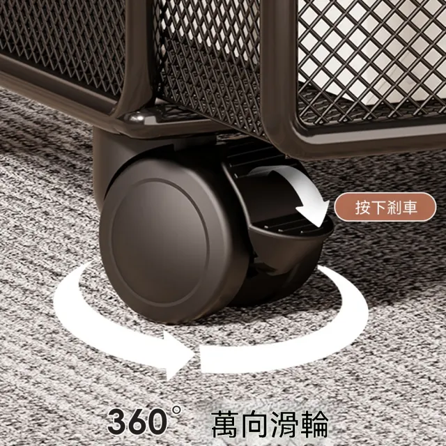 打印機收納架辦公室落地式家用移動輪多功能收納整理多層