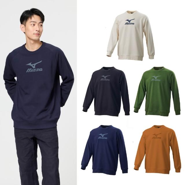 【MIZUNO 美津濃】網路獨家 長袖大學T D2TAB122XXL（任選一件）