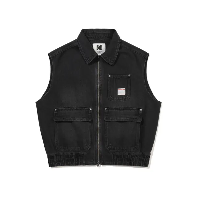 【KODAK Apparel】柯達 男女同款 休閒外套 RGB復古背心 / KB616001BLK KB616001SBL