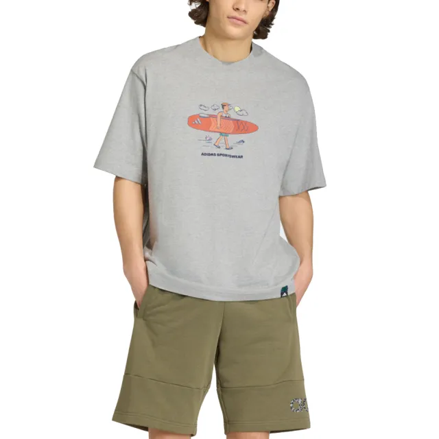 【adidas 愛迪達】圓領短袖T恤 M DDL SUP T 男 - KB4903