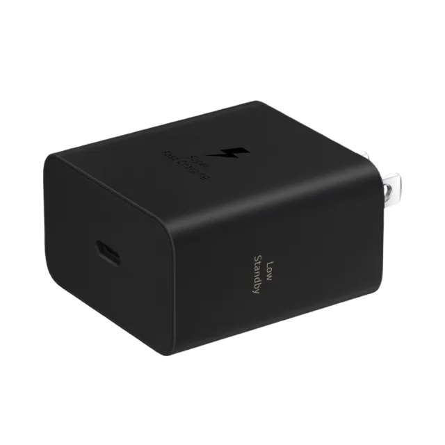 【Samsung 三星】原廠 60W 超快充旅充頭 Type C - 黑色 (EP-T6010)