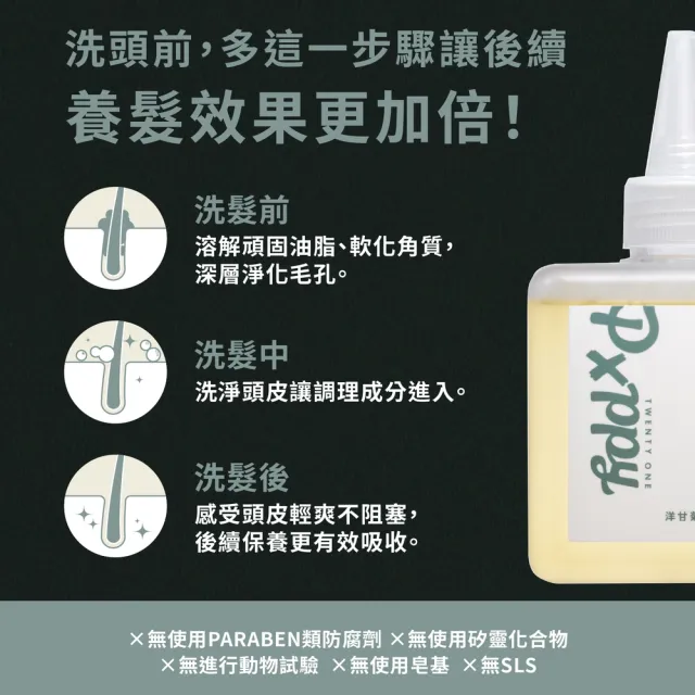 【Pxppy】洋甘菊前導頭皮淨化液245mL Poppy21罌粟狂想 溫和淨化 舒緩調理 油水平衡 防止頭皮異味