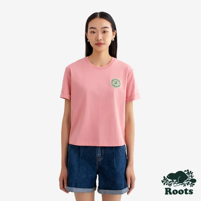 【Roots】男女款-精選Roots 海狸圖案LOGO短袖T恤(多款可選)