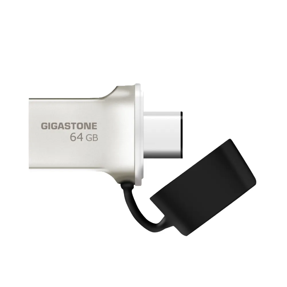 【Gigastone 立達國際】64GB USB3.2 Gen1 Type-C OTG雙用金屬隨身碟UC-5400(64G高速隨身碟/iPhone17適用)