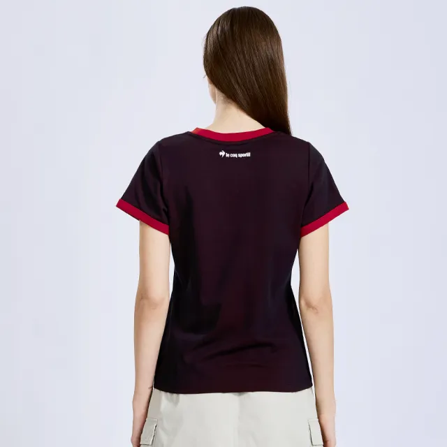 【LE COQ SPORTIF 公雞】短袖T恤 女款 3色 LWX22205