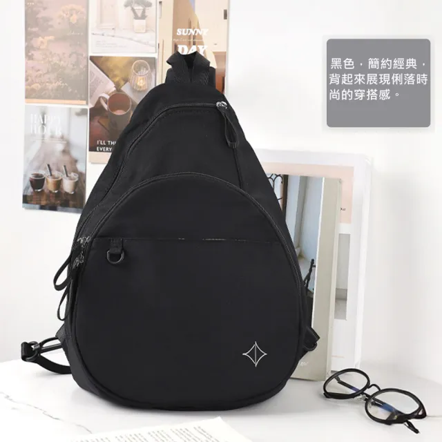 【莉莉貝】雙11 日本進口 LIZDAYS輕量水滴造型多用途腰包 (多色任選 二用 斜背 手提 單肩 後背包