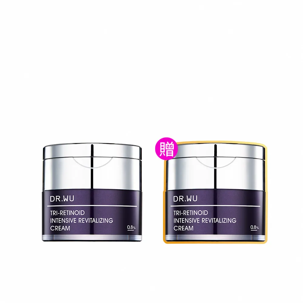 【DR.WU 達爾膚】超A醇煥顏緊緻精華霜30ML(2入組)