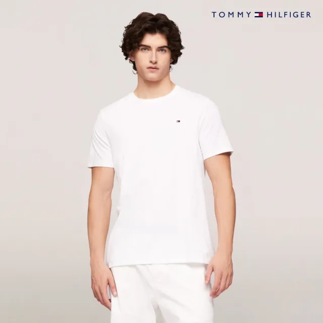 【TOMMY HILFIGER】VIP限定 官方旗艦館 永續楠塔基特島短袖 T 恤_白色