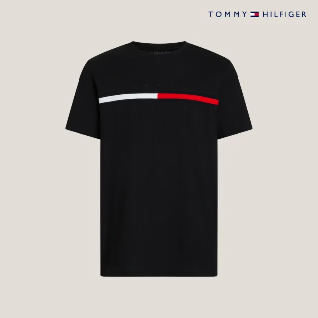 【TOMMY HILFIGER】VIP限定 官方旗艦館 Tino 圓領 T 恤_黑色