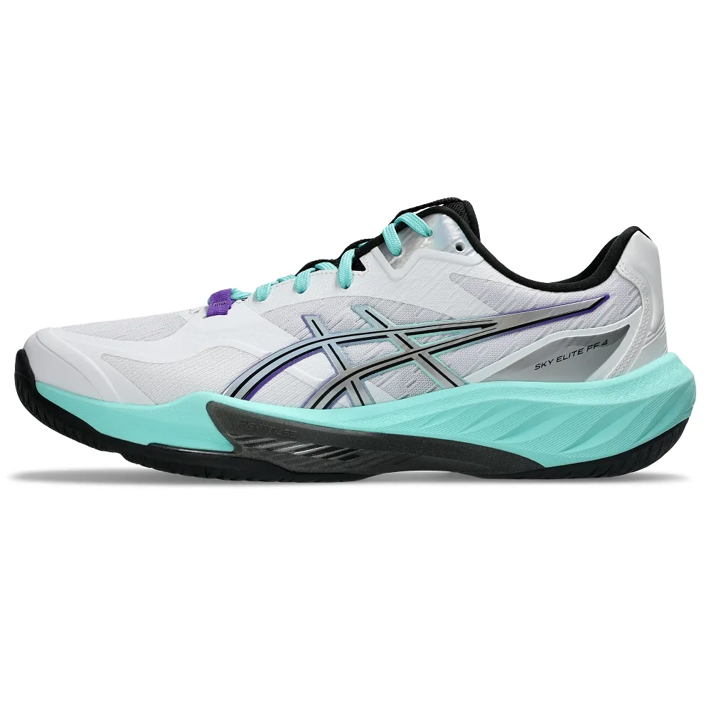 【asics 亞瑟士】SKY ELITE FF 4 男款 SHINE PACK 排球鞋 匹克球 1051A100-100