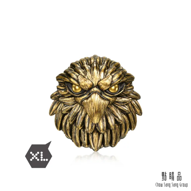 【點睛品】傲骨飛鷹 XL 黃金串珠(6月新品)