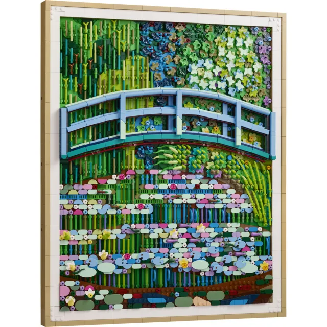 【LEGO 樂高】Art 31220 克勞德．莫內－〈睡蓮池上的拱橋〉(壁畫 居家擺設 禮物 玩具)